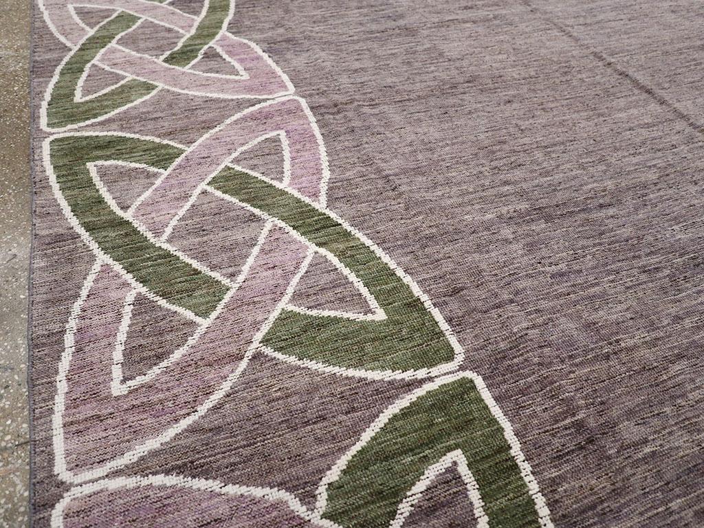 East Turkestani Modern East Turkestan Khotan Room Size Carpet For Sale