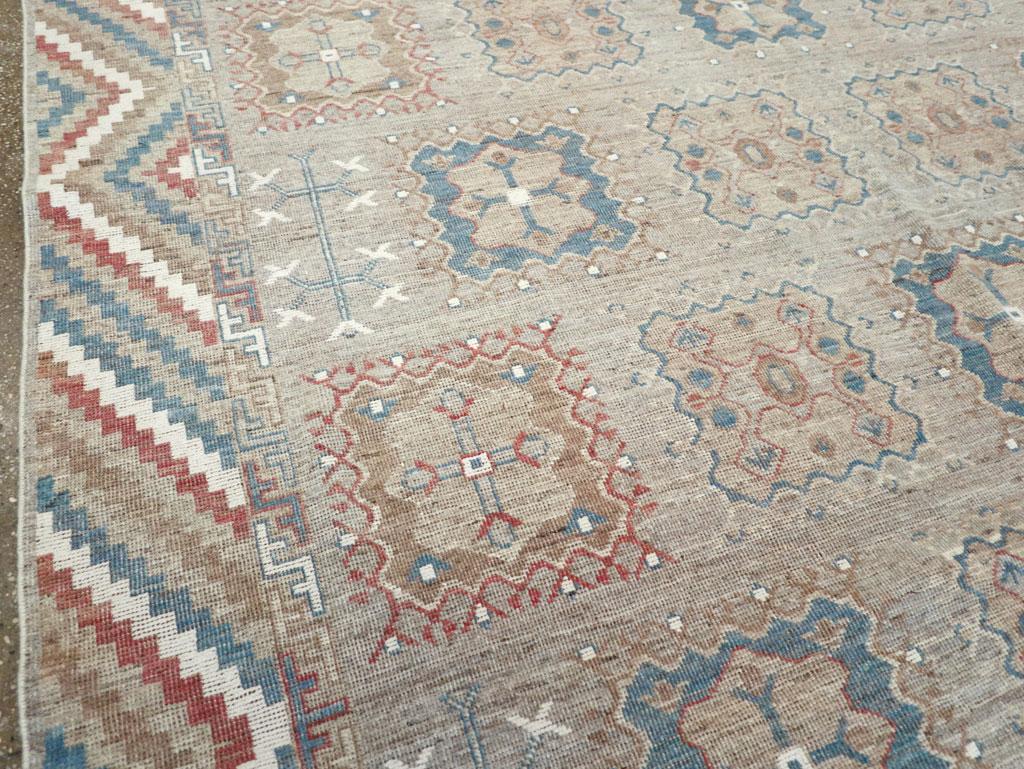 Noué à la main Tapis Khotan moderne du Turkestan oriental en vente