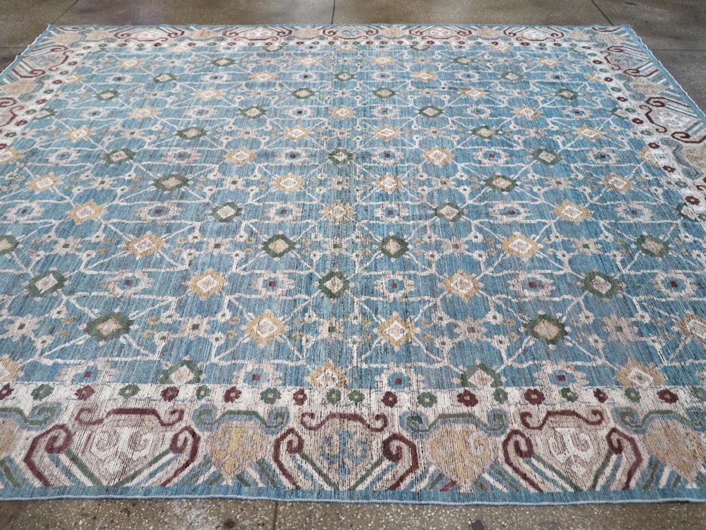 Moderner Ostturkestanischer Khotan-Teppich in Zimmergröße im Zustand „Neu“ im Angebot in New York, NY