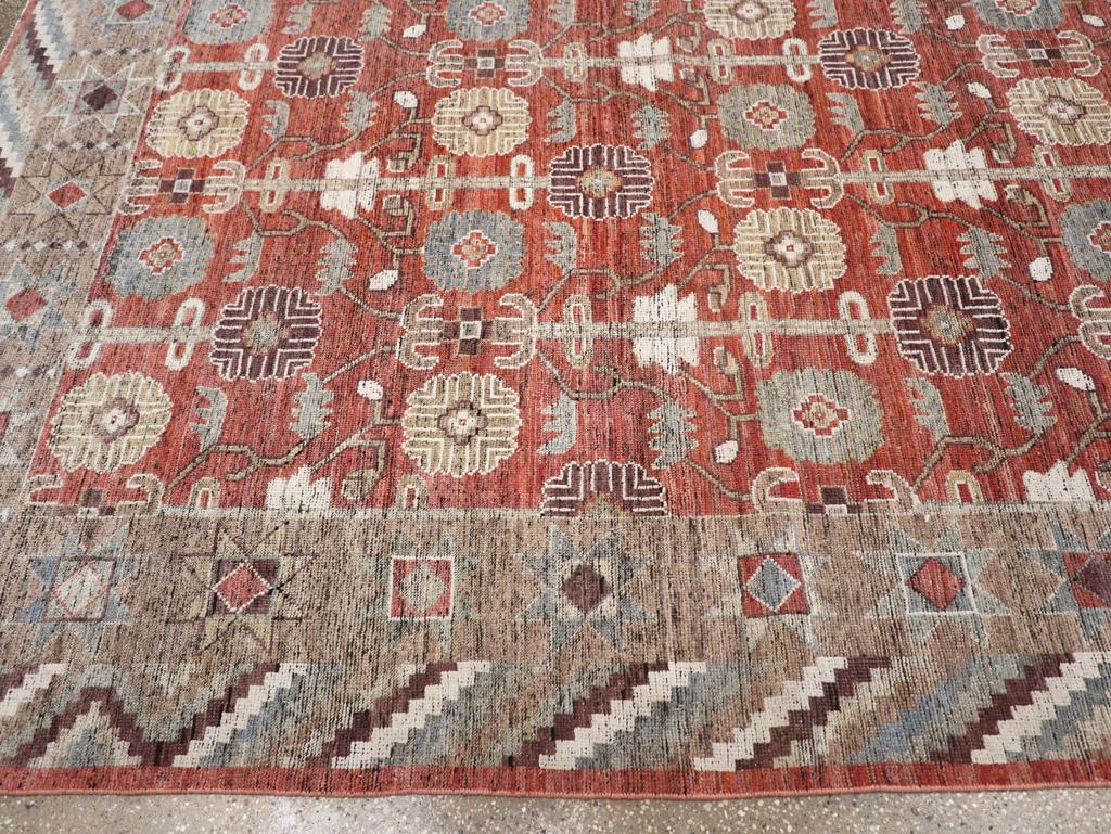 Tappeto moderno East Turkestan Khotan Dimensione Camera In condizioni Nuovo in vendita a New York, NY