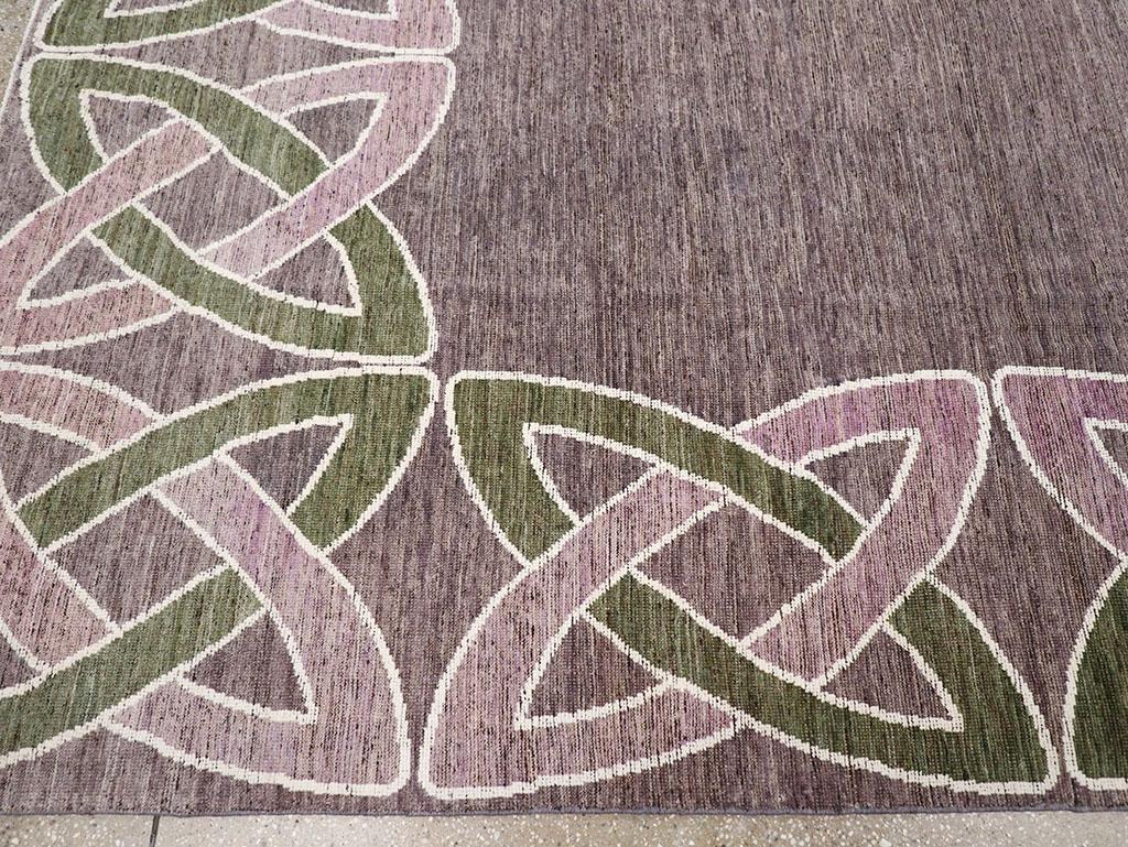 Modern East Turkestan Khotan Room Size Carpet In New Condition For Sale In New York, NY