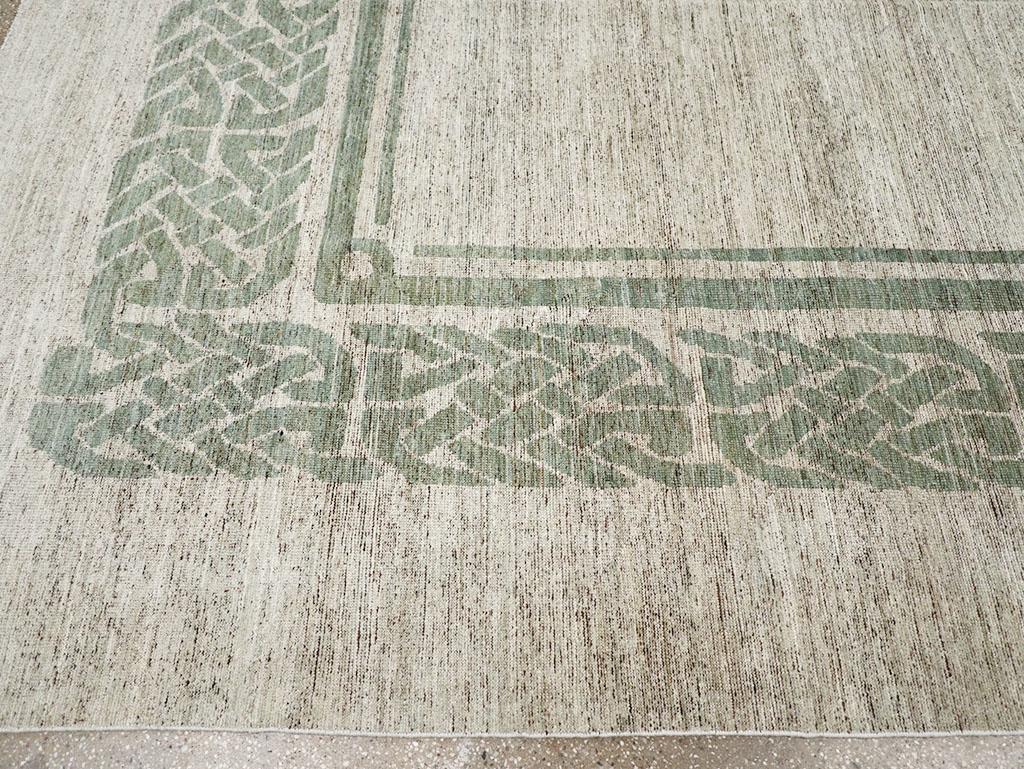 Modern East Turkestan Khotan Room Size Carpet In New Condition For Sale In New York, NY