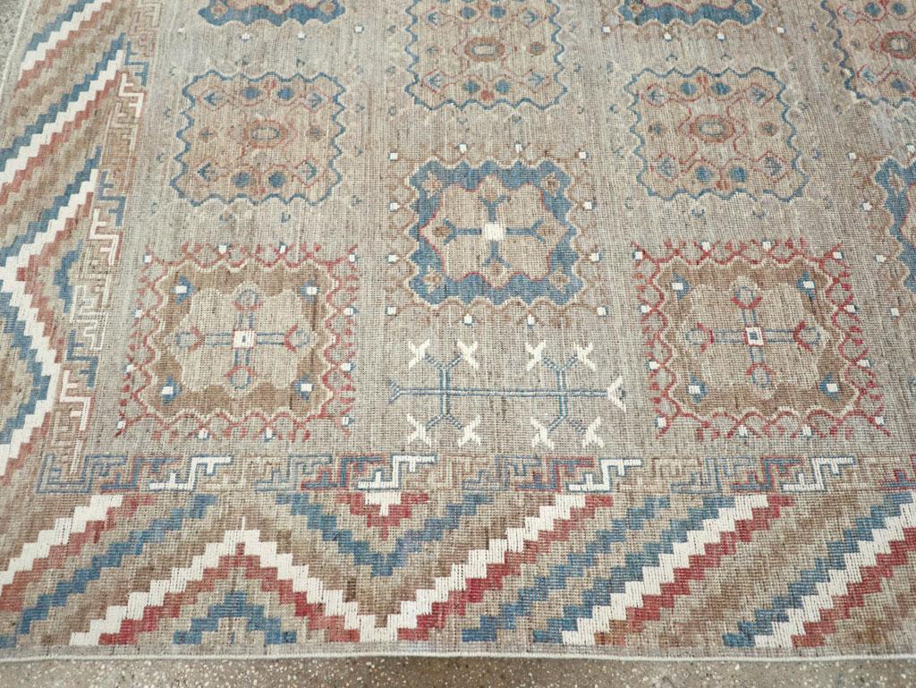 XXIe siècle et contemporain Tapis Khotan moderne du Turkestan oriental en vente