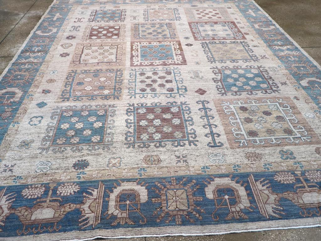 Tappeto moderno East Turkestan Khotan Dimensione Camera In condizioni Nuovo in vendita a New York, NY