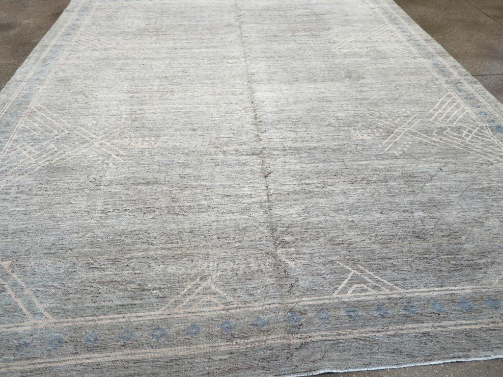 Contemporary Modern East Turkestan Khotan Room Size Carpet For Sale