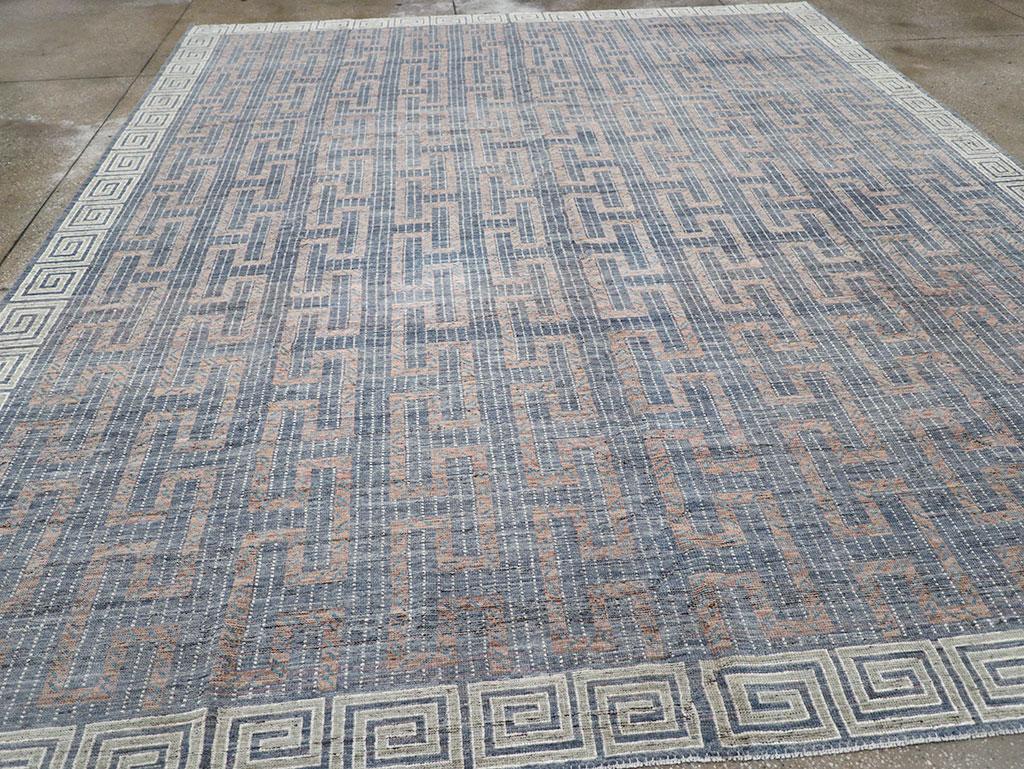Contemporary Modern East Turkestan Khotan Room Size Carpet For Sale