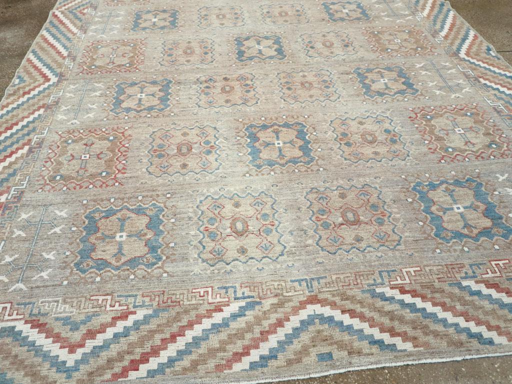 Laine Tapis Khotan moderne du Turkestan oriental en vente