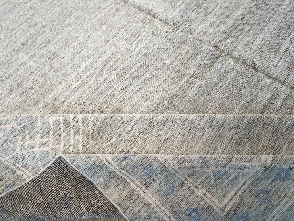 Wool Modern East Turkestan Khotan Room Size Carpet For Sale