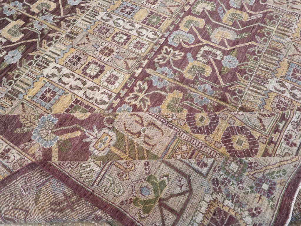 Alfombra moderna del Turquestán Oriental Khotan Tamaño de la habitación Siglo XXI y contemporáneo en venta