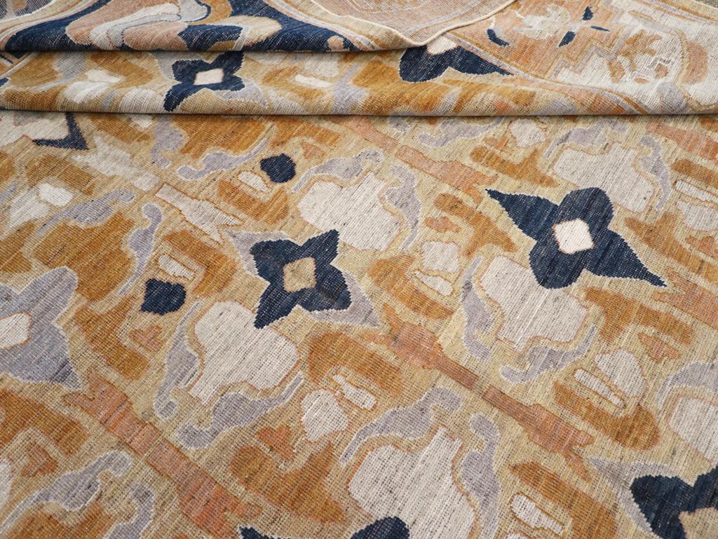Modern East Turkestan Khotan Room Size Carpet For Sale 1