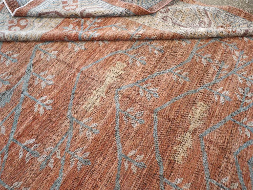 Modern East Turkestan Khotan Room Size Carpet For Sale 1