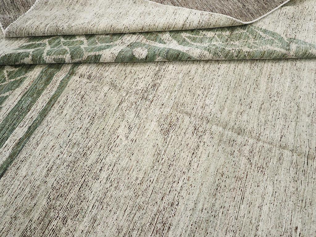 Modern East Turkestan Khotan Room Size Carpet For Sale 1