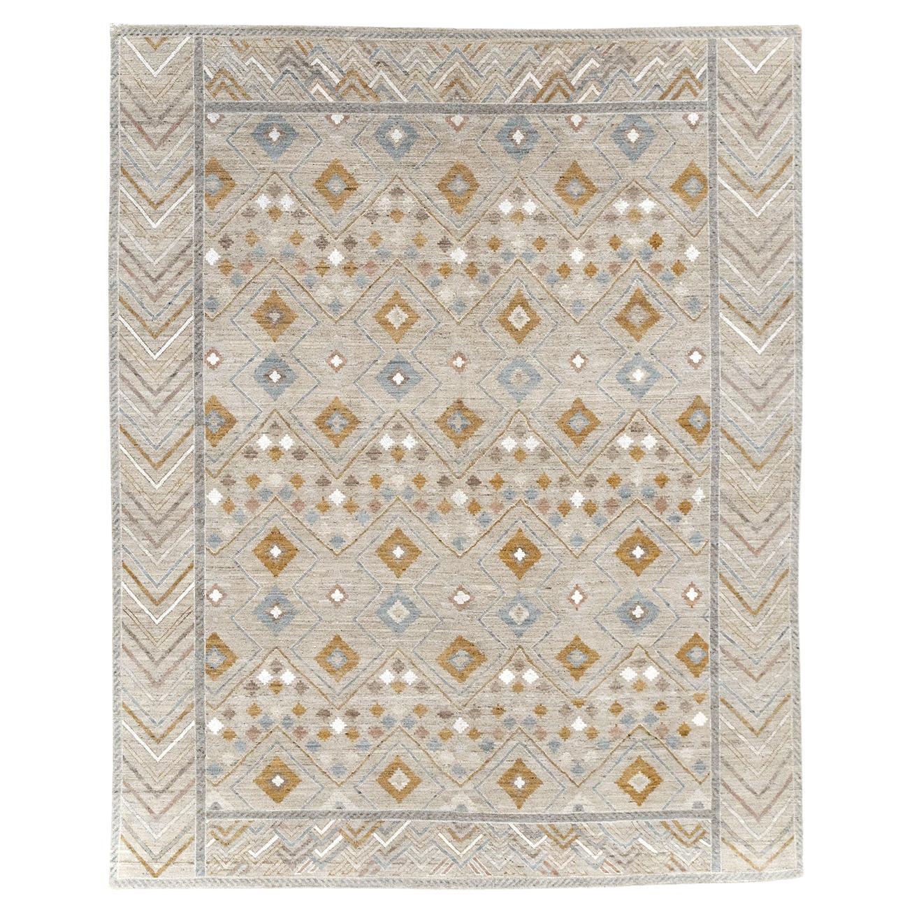 Alfombra moderna del Turquestán Oriental Khotan Tamaño de la habitación