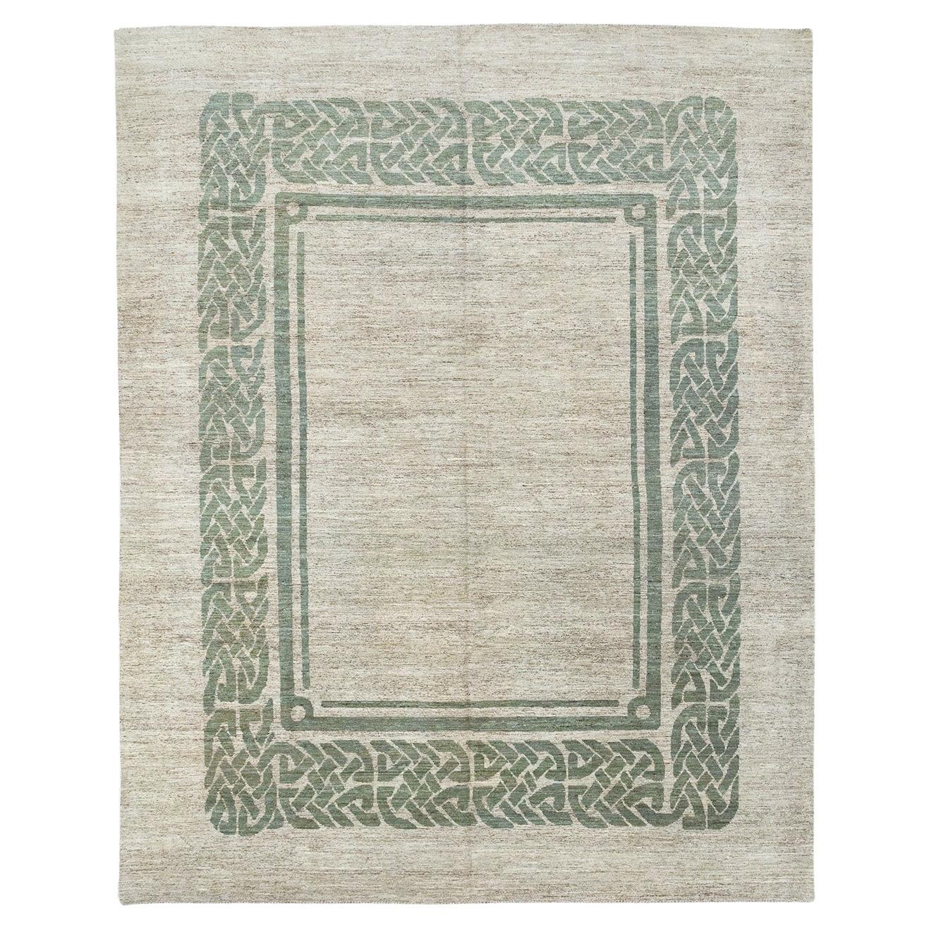 Alfombra moderna del Turquestán Oriental Khotan Tamaño de la habitación