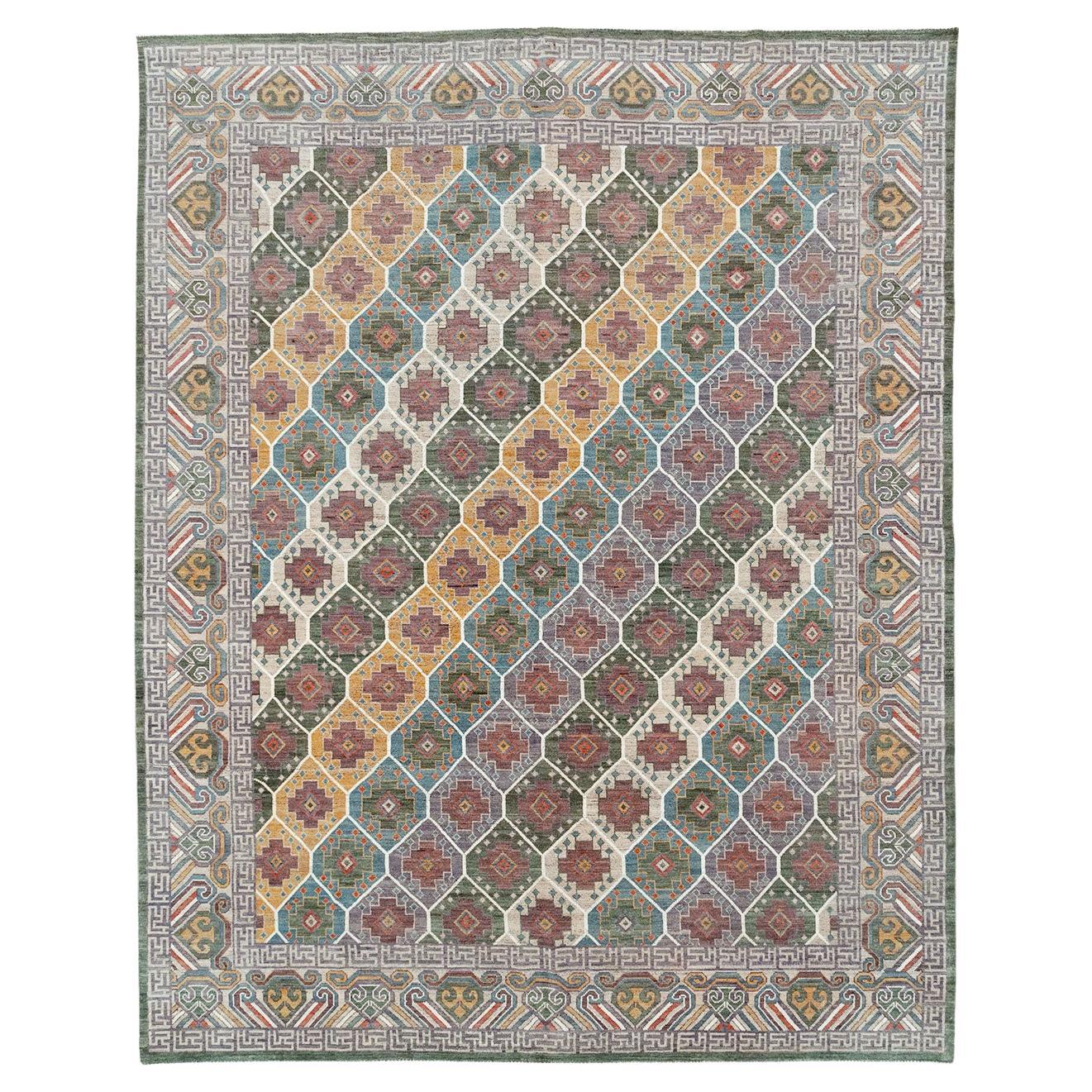 Tappeto moderno East Turkestan Khotan Dimensione Camera