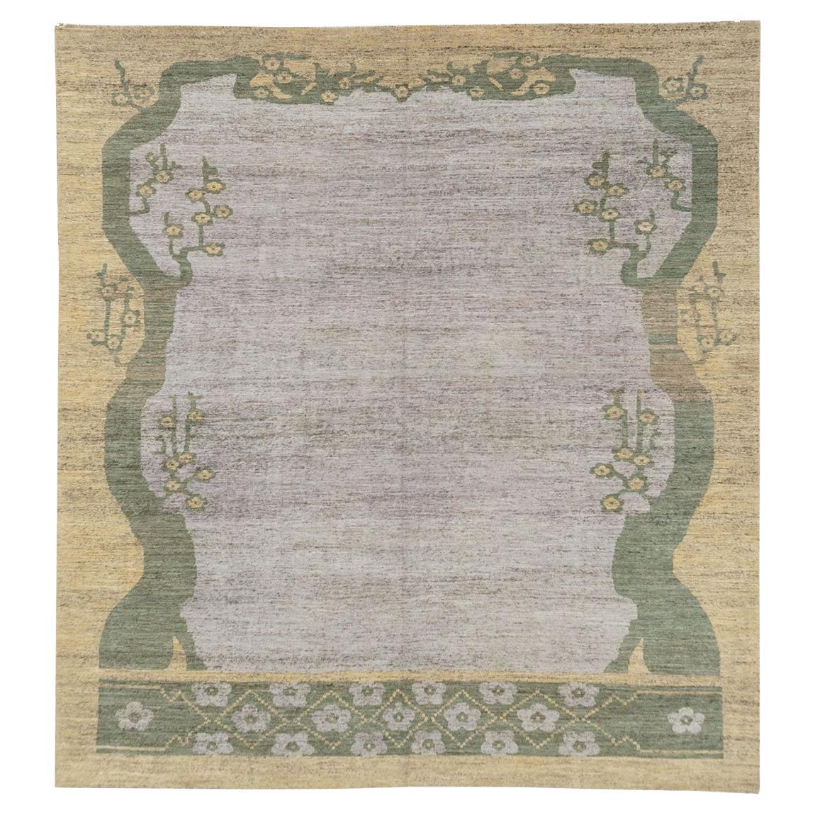 Alfombra moderna del Turquestán Oriental Khotan Tamaño de la habitación