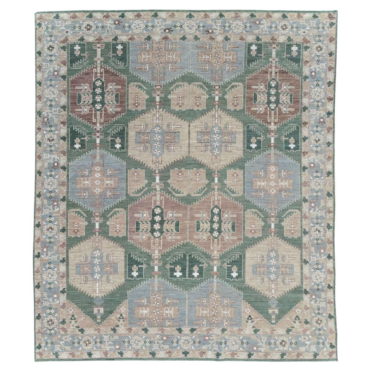 Tapis Khotan moderne du Turkestan oriental