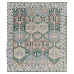 Modern East Turkestan Khotan Room Size Carpet