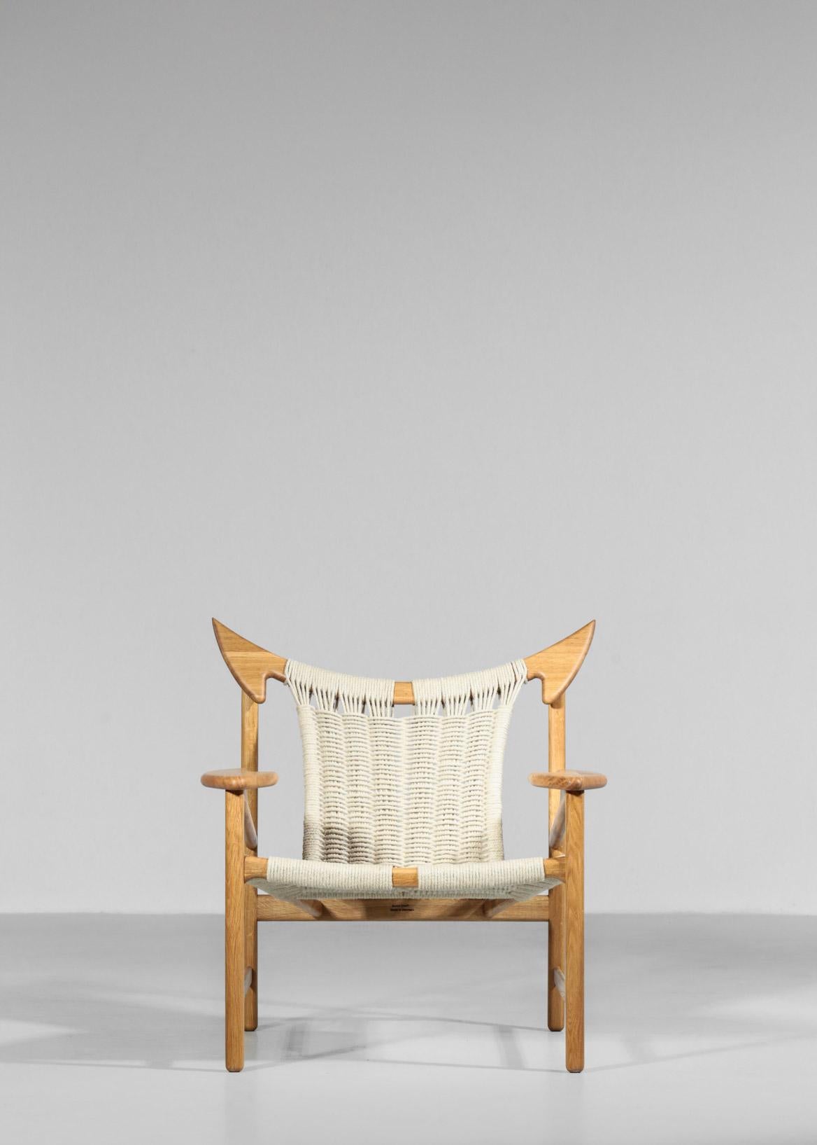 Hemp Modern Easy Chairs, Model 
