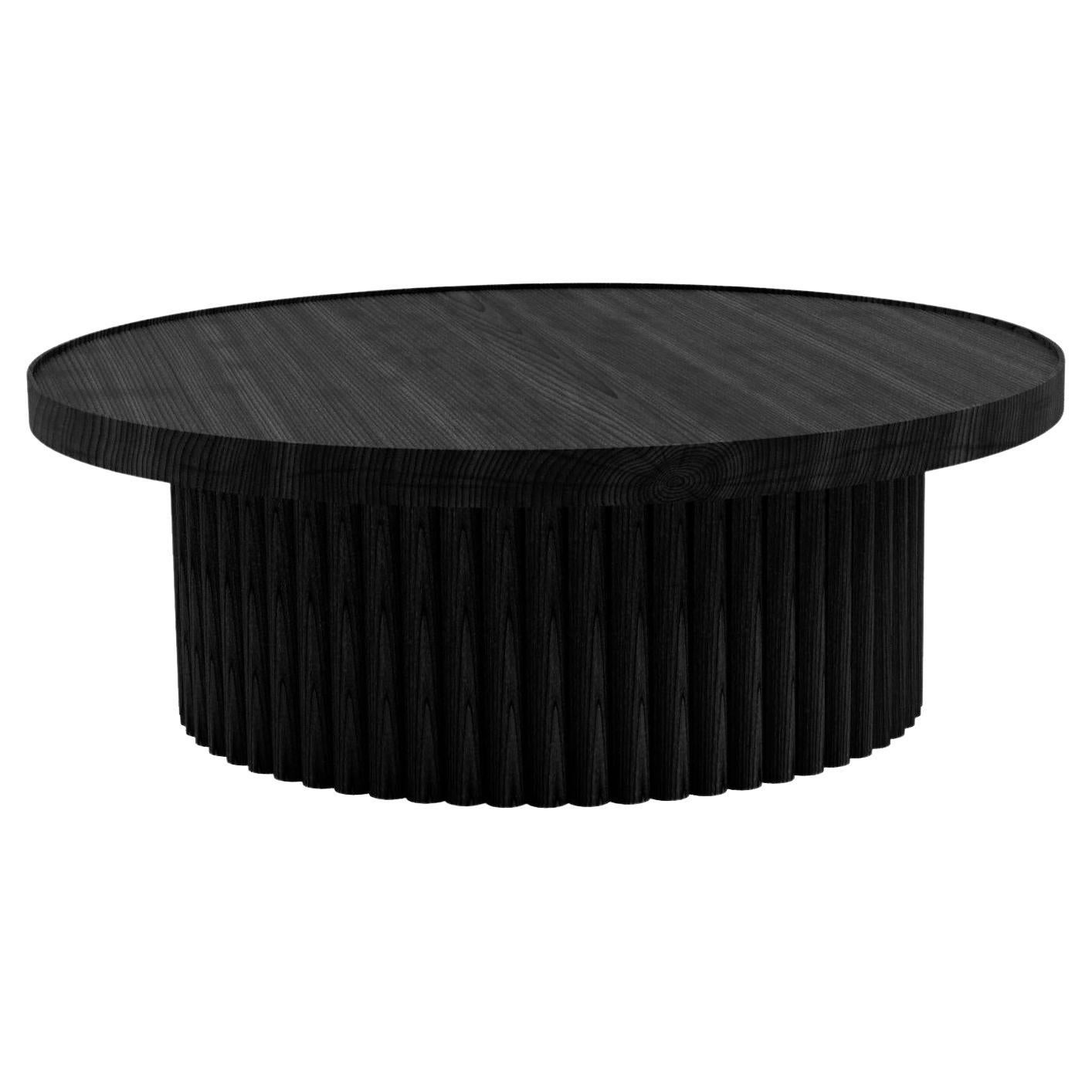 Modern Ebonized Ash Loki Coffee Table from the Signature Series by Pompous Fox For Sale