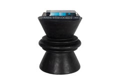 Table d'appoint moderne en Wood Wood Ebonized