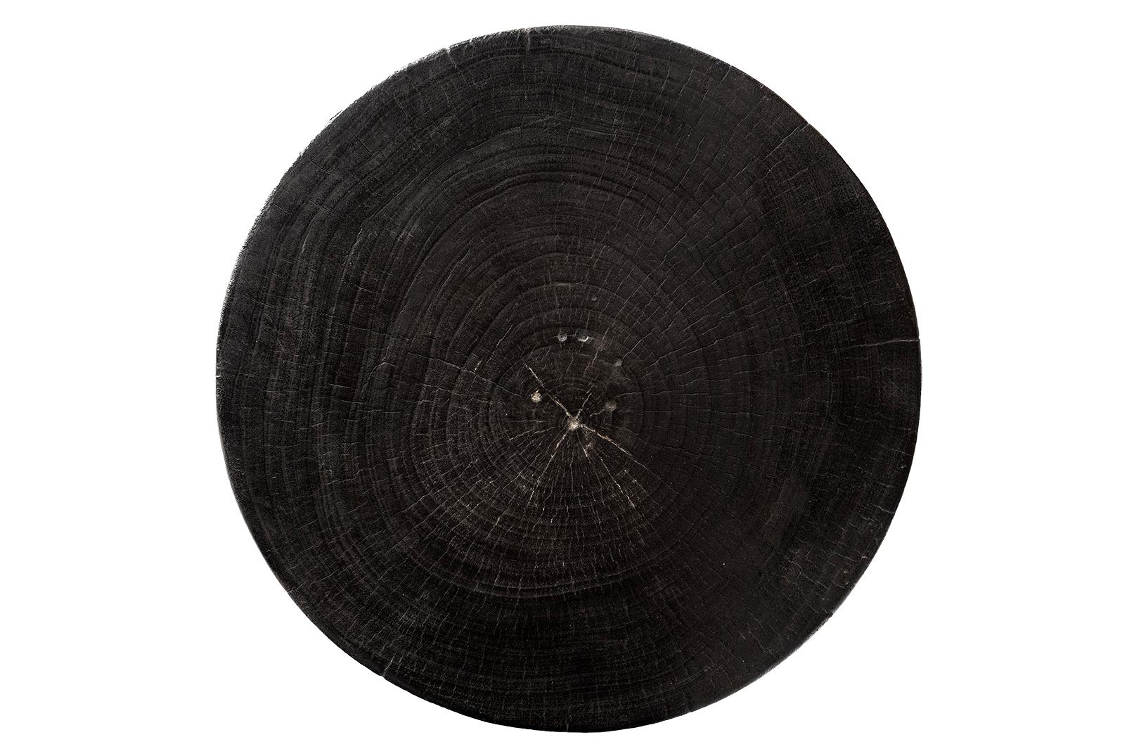 Modern Ebonized Wood Side Table (20. Jahrhundert) im Angebot