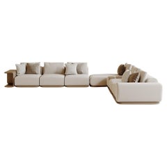 The Modern Elegance : The Design of the Stride Sectional Sofa by JNK (en anglais)