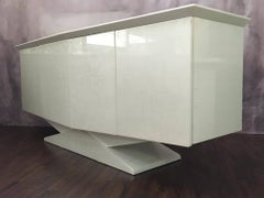 Modern Ello Inspired Art Deco Modern Lacquer Credenza