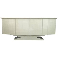Modern Ello Inspired Art Deco Modern Lacquer Credenza