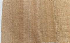 Modern Embroidery Kilim Rug with Ginkgo Leaf Design by Doris Leslie Blau