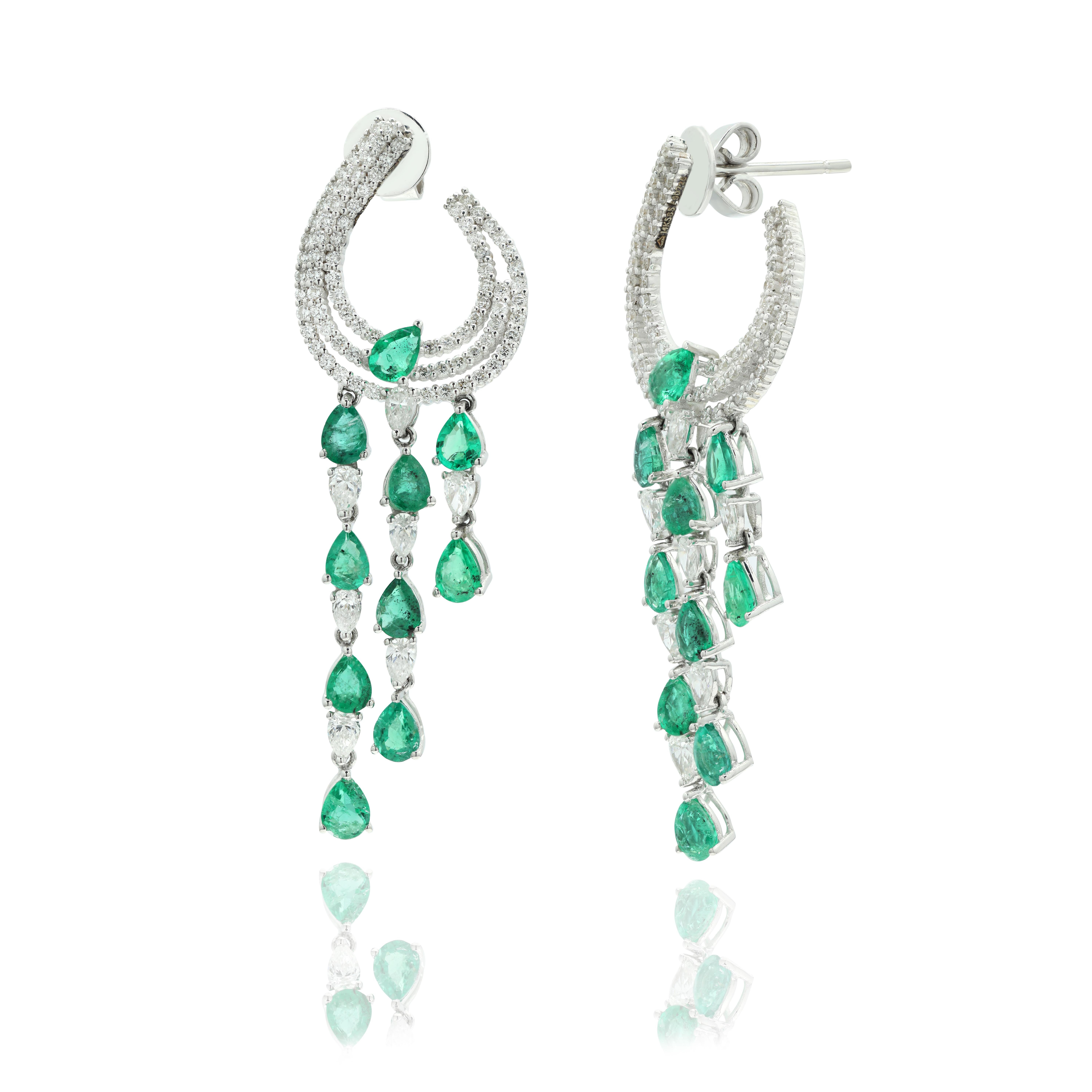 chopard emerald earrings