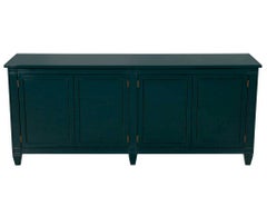 Modern Emerald Hand Polished Sideboard Buffet