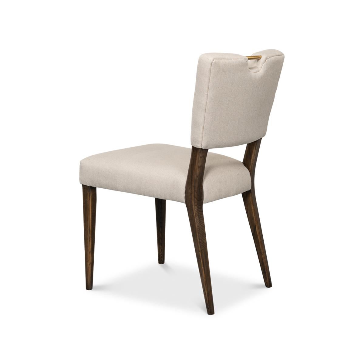 Contemporary Modern English Dining Chair For Sale