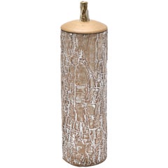 Vaisseau moderne en poterie Faux Bois anglaise