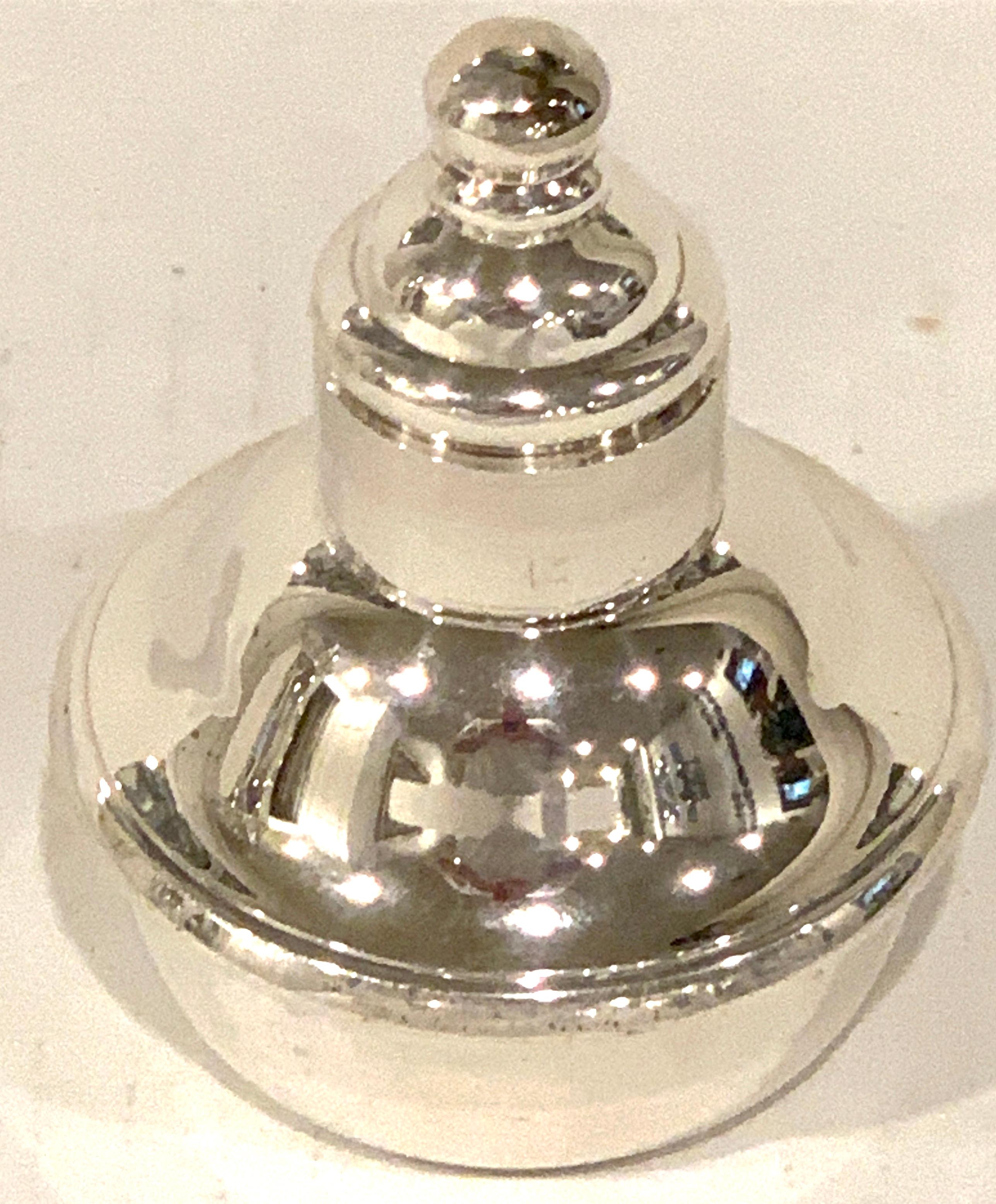 Modern English Silver Plated Lighthouse Cocktail Shaker 6