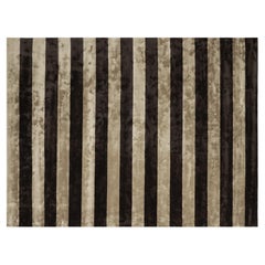 Hand-Tufted Art Deco Rug by FULI, Wool & Viscose, 10x13ft, China