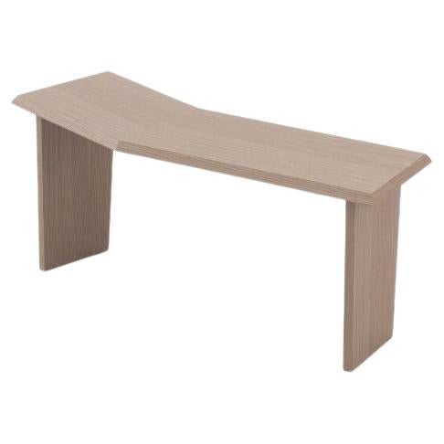 Modern Escarpa Desk made with natural oak mate, Handmade by Stylish Club For Sale