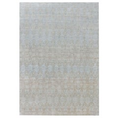 Tappeto moderno Eskayel-Reflection in seta fatto a mano per Doris Leslie Blau
