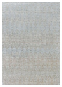 Tapis moderne en soie fait à la main Eskayel-Reflection pour Doris Leslie Blau