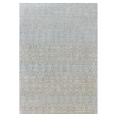 Modern Eskayel-Reflection Handmade Silk Rug for Doris Leslie Blau