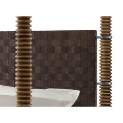 Modern European Four Post King Bed