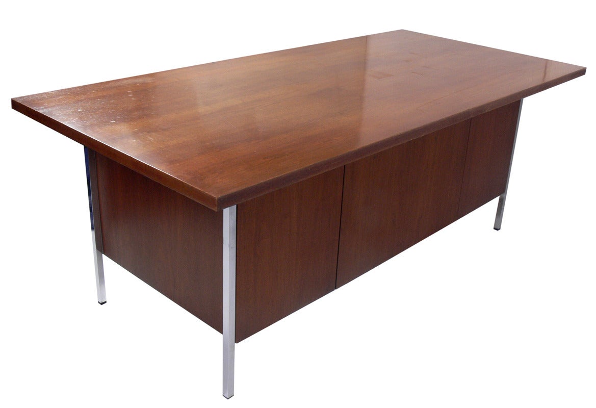 American Modern Executive Desk by Florence Knoll