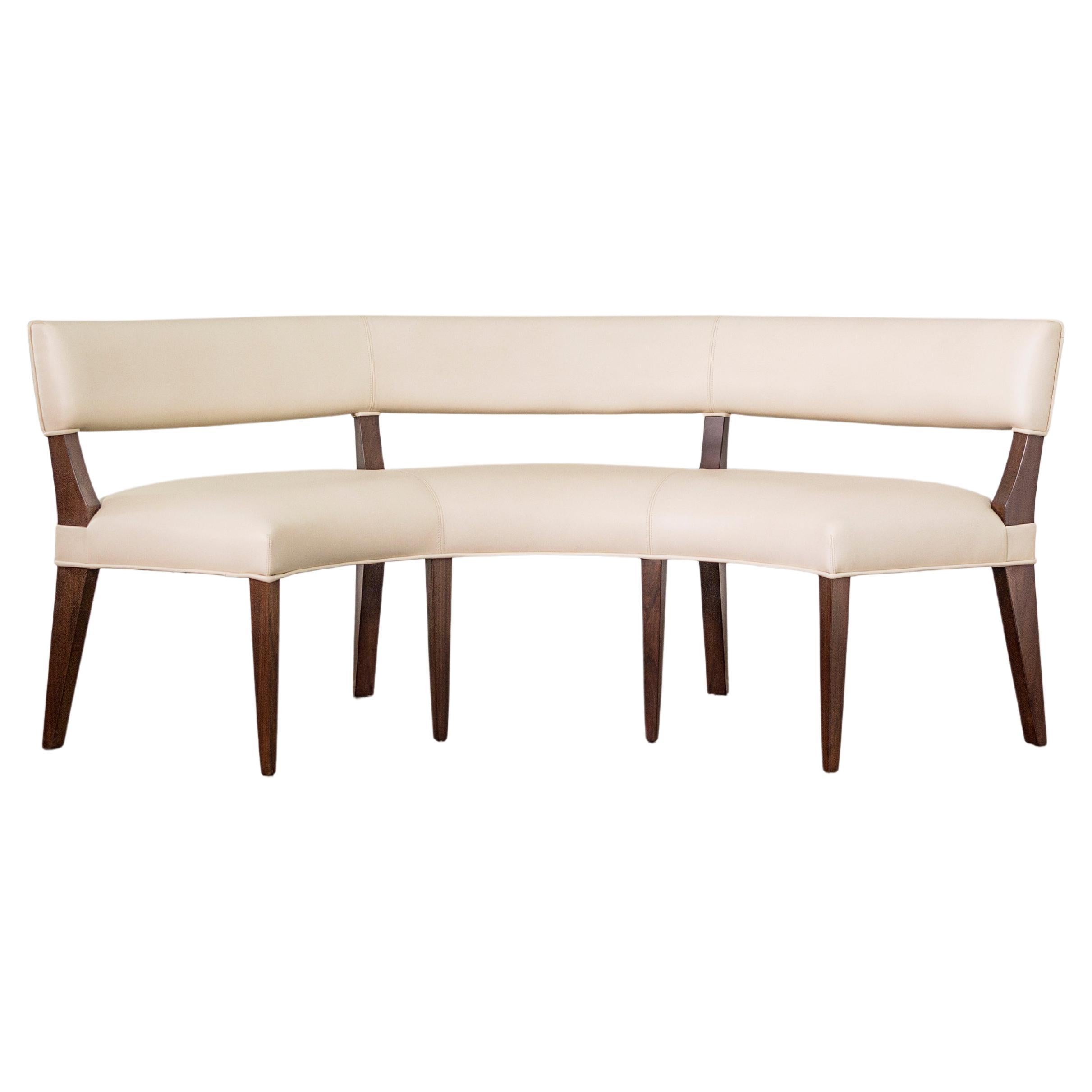 Modern Exotic Wood Booth Seating from Costantini, Bruno For Sale