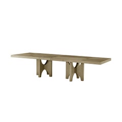 Modern Extending Light Ash Dining Table