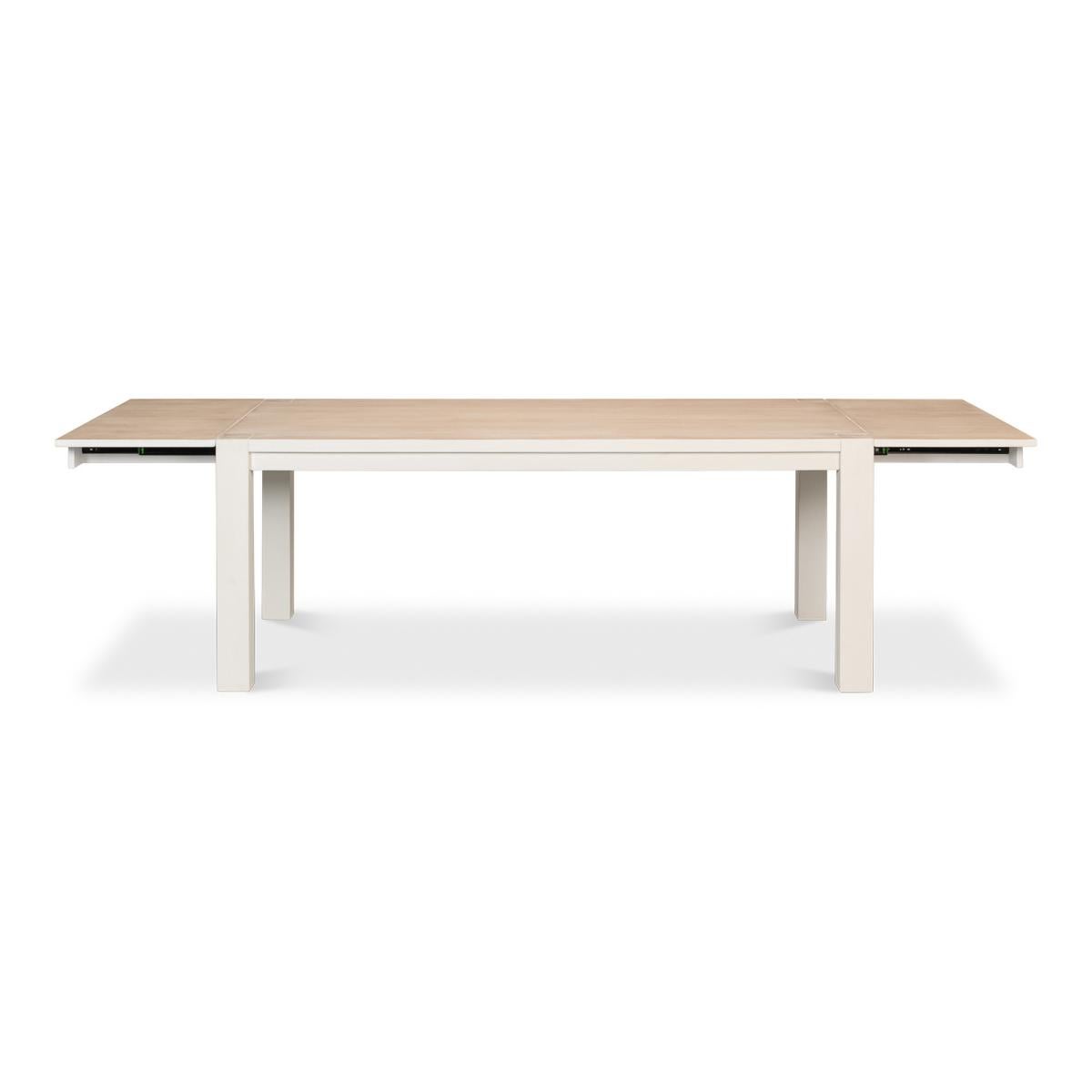 Wood Modern Extension Dining Table For Sale