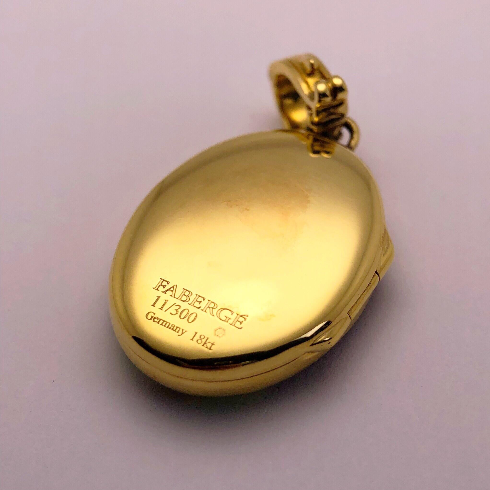 faberge locket