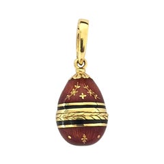 Modern Faberge Egg Pendent F1450RS