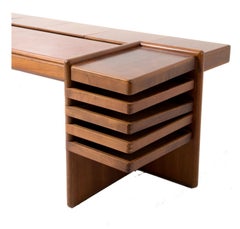Bureau moderne Fabio Lenci pour Bernini, années 1970
