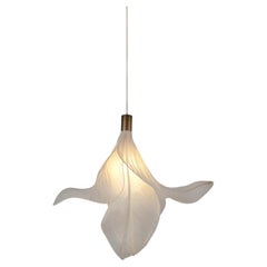 Modern Fabric Collectible Sculptural Pendant Light from Studio Mirei, Sirenetta