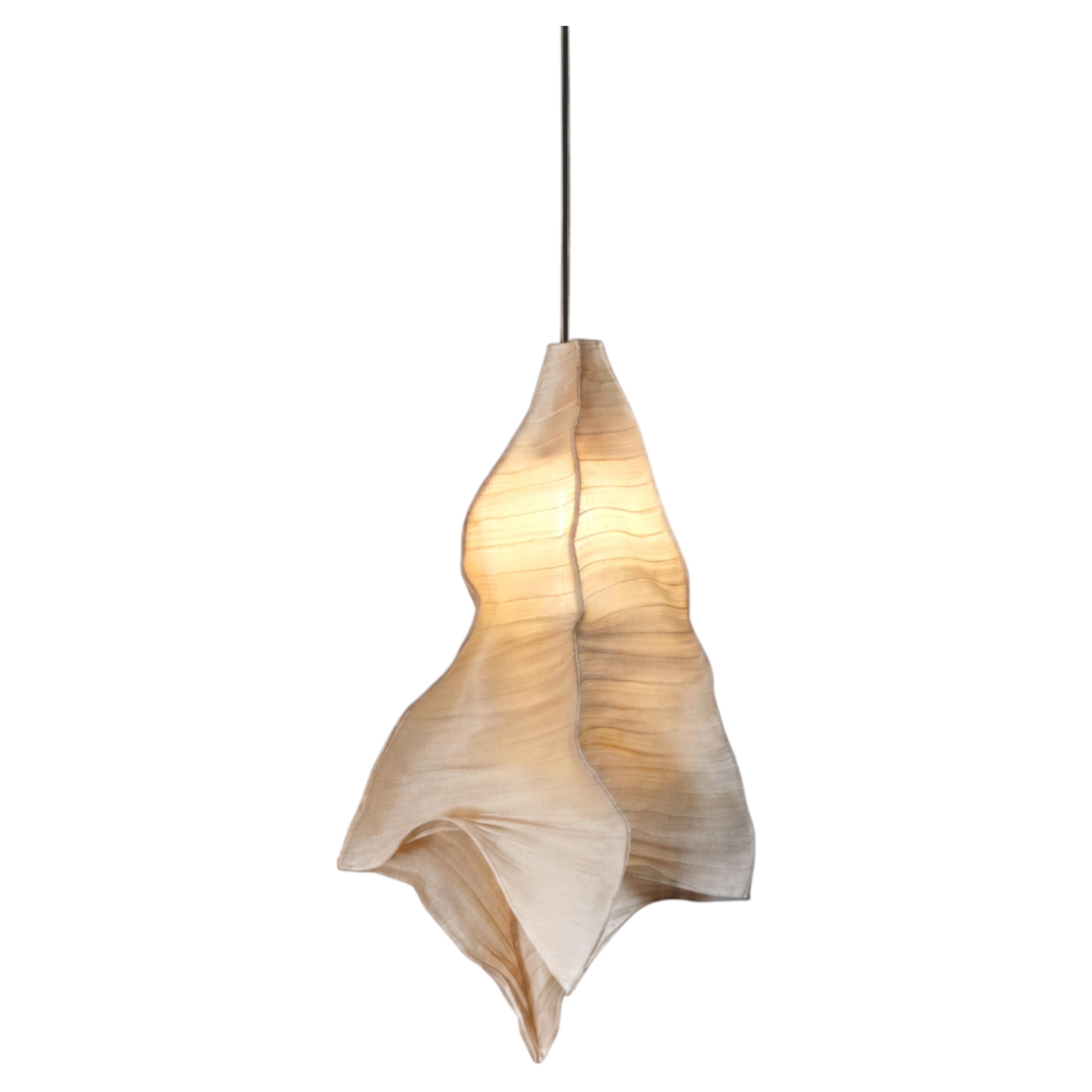Modern Fabric Pendant Light Medium From Studio Mirei to Costantini, Phantasma